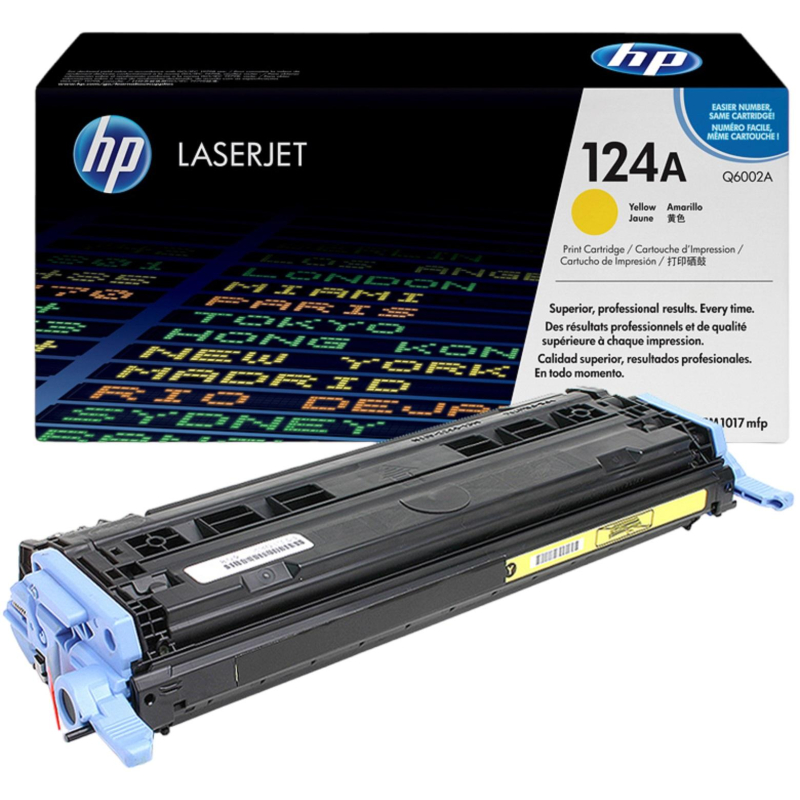   HP 124A Q6002A .  CLJ 1600/ 2600 