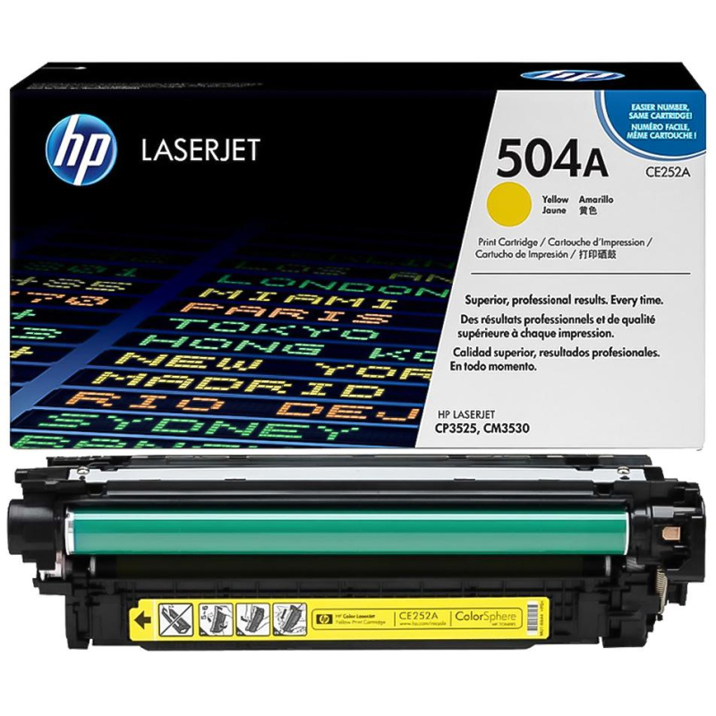   HP 504A CE252A .  LJ CP3525/CM3530 