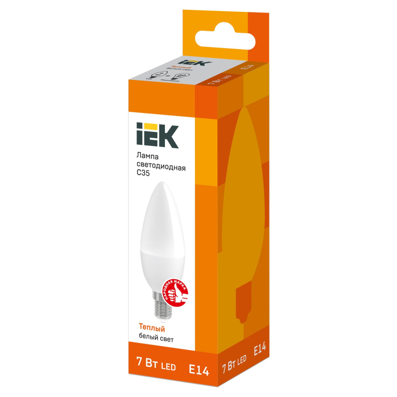   IEK ECO C35 LLE-C35-7-230-30-E14 7 3000 E14 