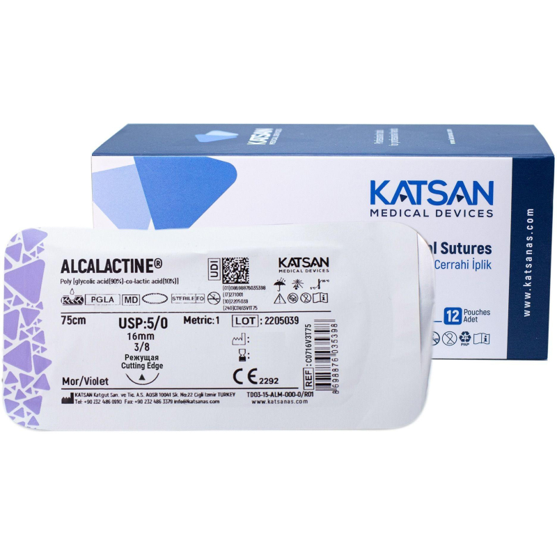   ALCALACTINE 5/0 16 3/8 CUTTING EDGE . 75  /12  