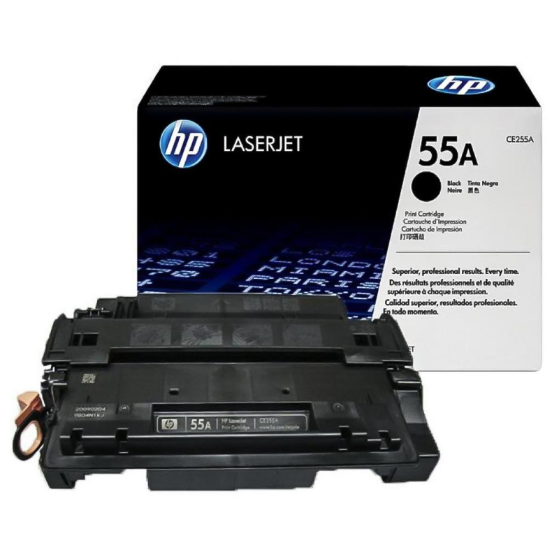   HP 55A CE255A .  LJ P3015d 