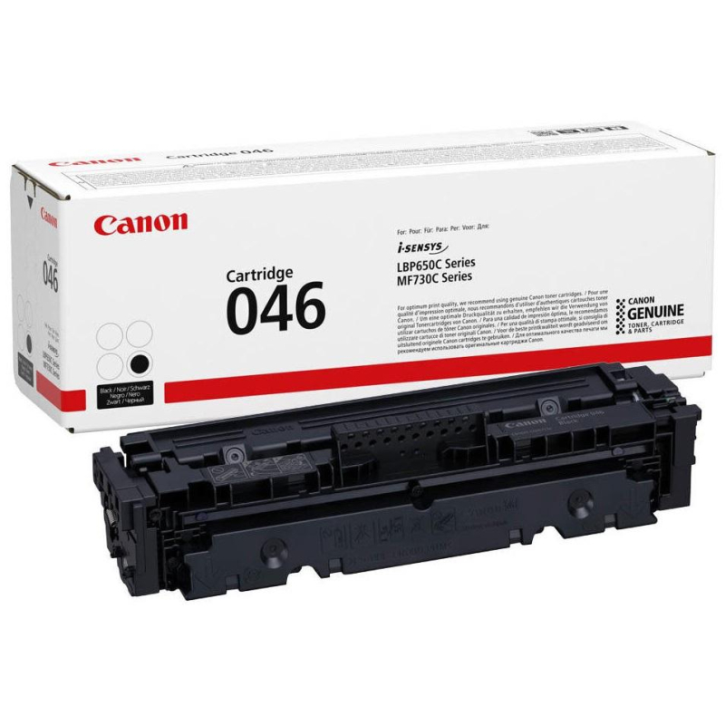   Canon 046 BK (1250C002) .  MF735Cx, 734Cdw, 732Cdw 