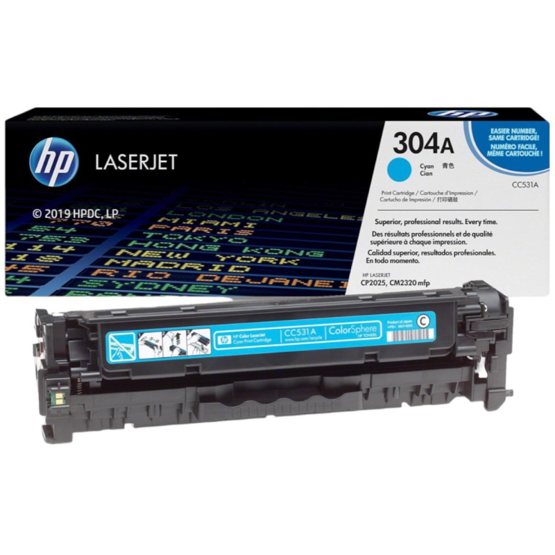   HP 304A CC531A .  CLJ 2025/2320 