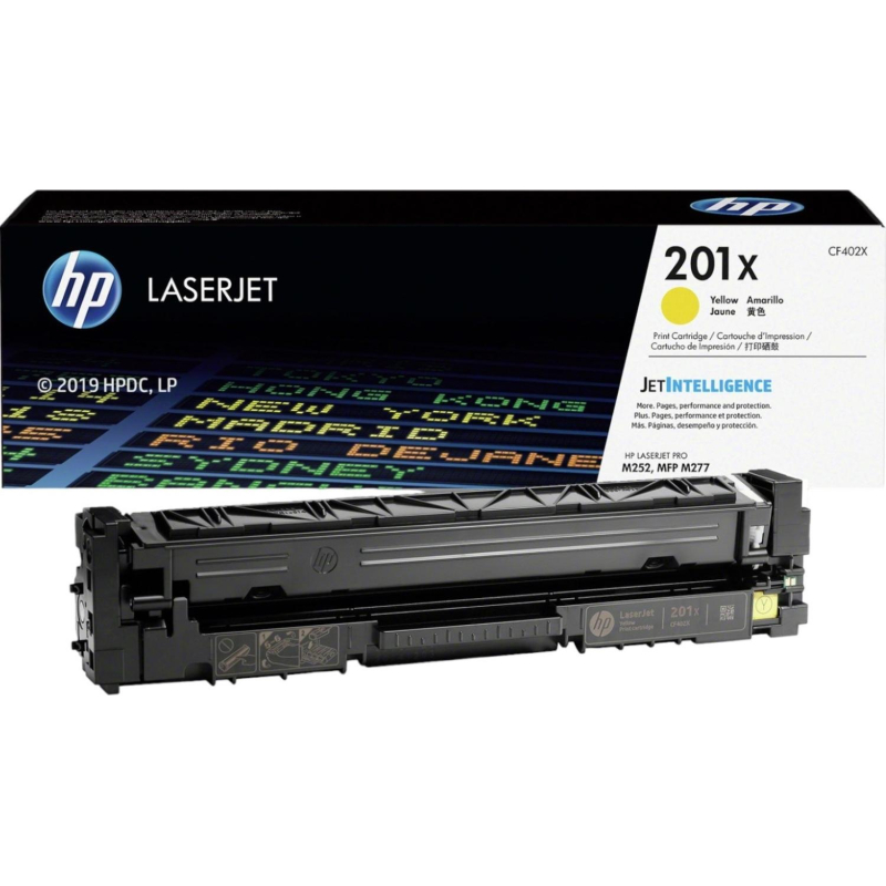   HP 201X CF402X .  CLJ Pro M252/M277 