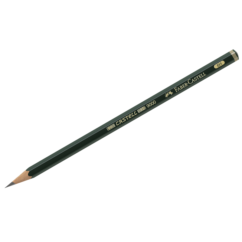  / Faber-Castell "Castell 9000" 6H,  