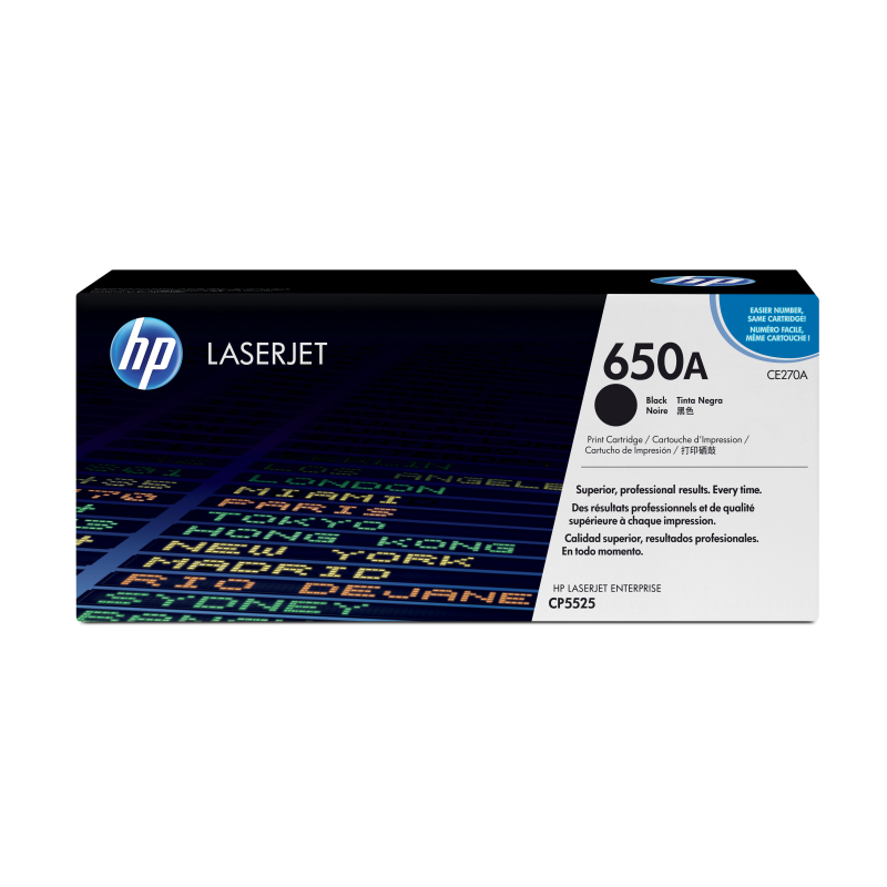   HP 650A CE270A .  CLJ CP5525 