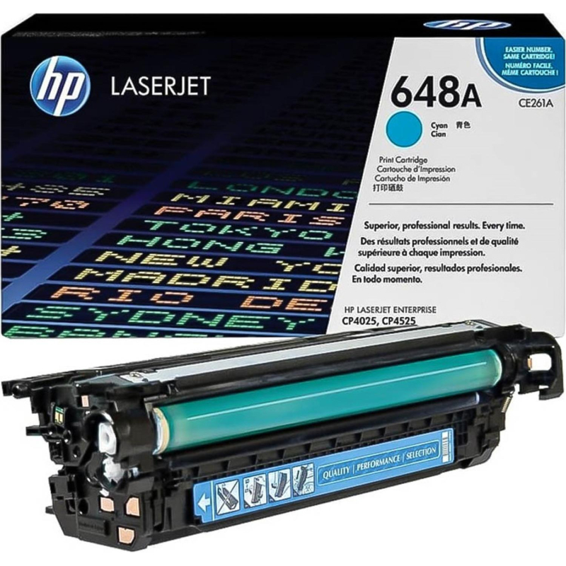   HP 648 CE261A .  CLJ CP4025/CP4525 