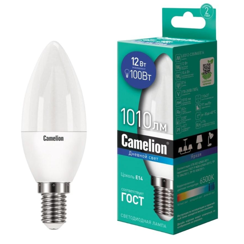   Camelion LED12-C35/865/E14 12 220 