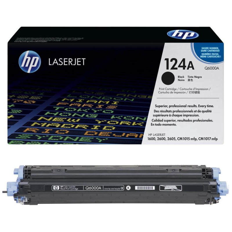   HP 124A Q6000A .  CLJ 1600/ 2600 