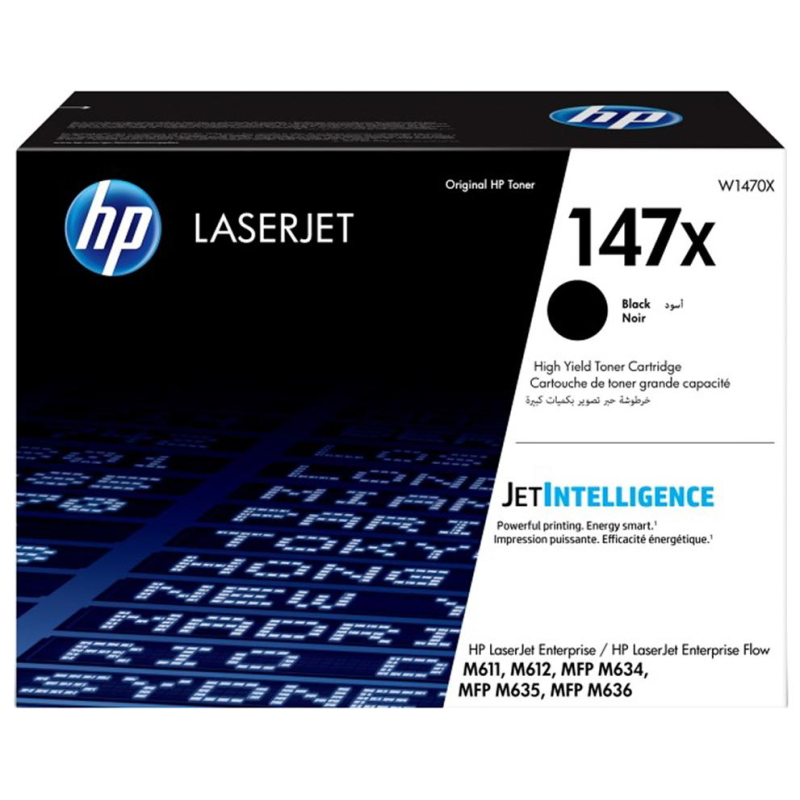   HP 147X W1470X . .  LJ M610dn 