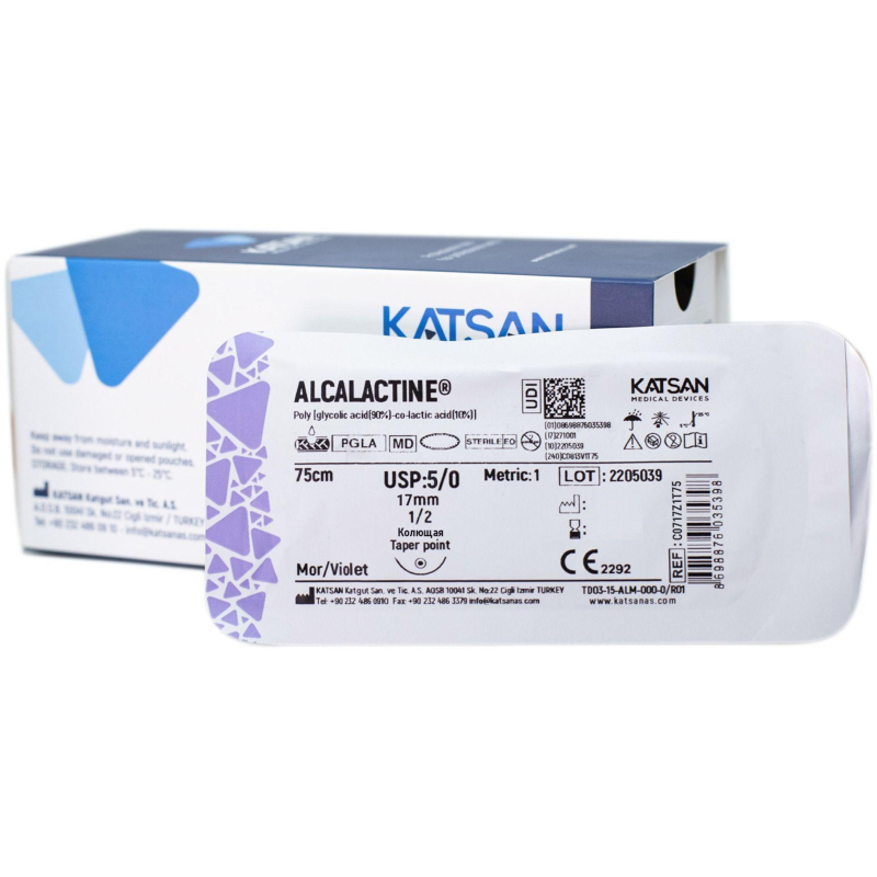   ALCALACTINE 5/0 17 1/2 TAPER POINT . 75 /12  