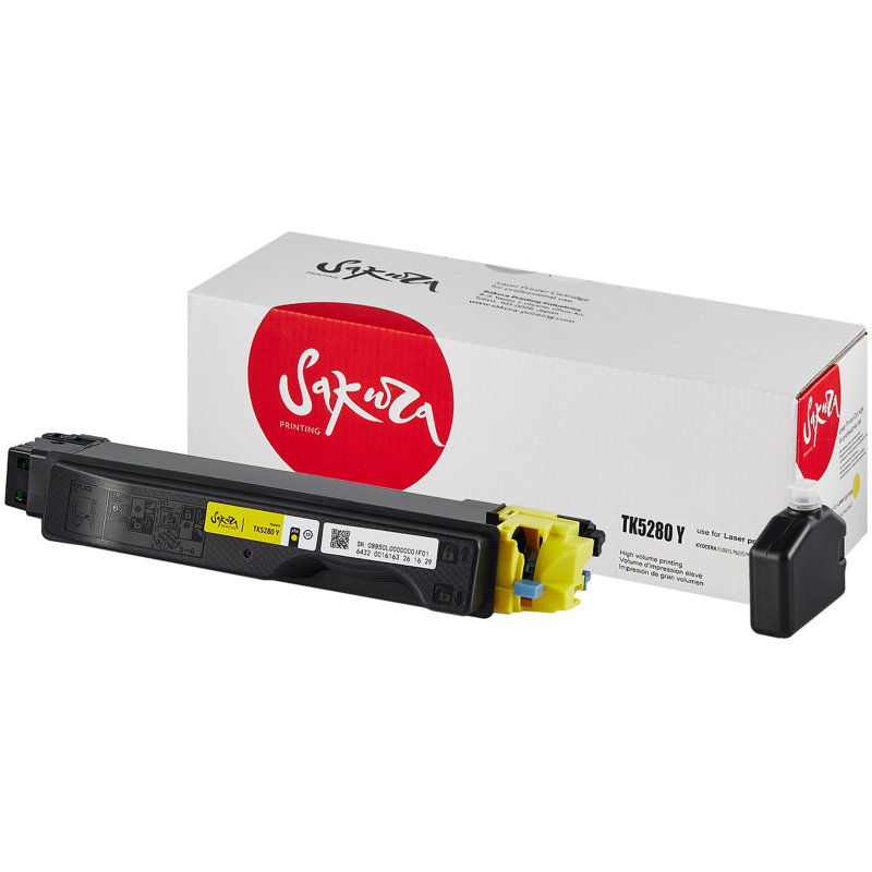   SAKURA TK-5280Y .  Kyocera Mita ECOSYS P6235cdn 