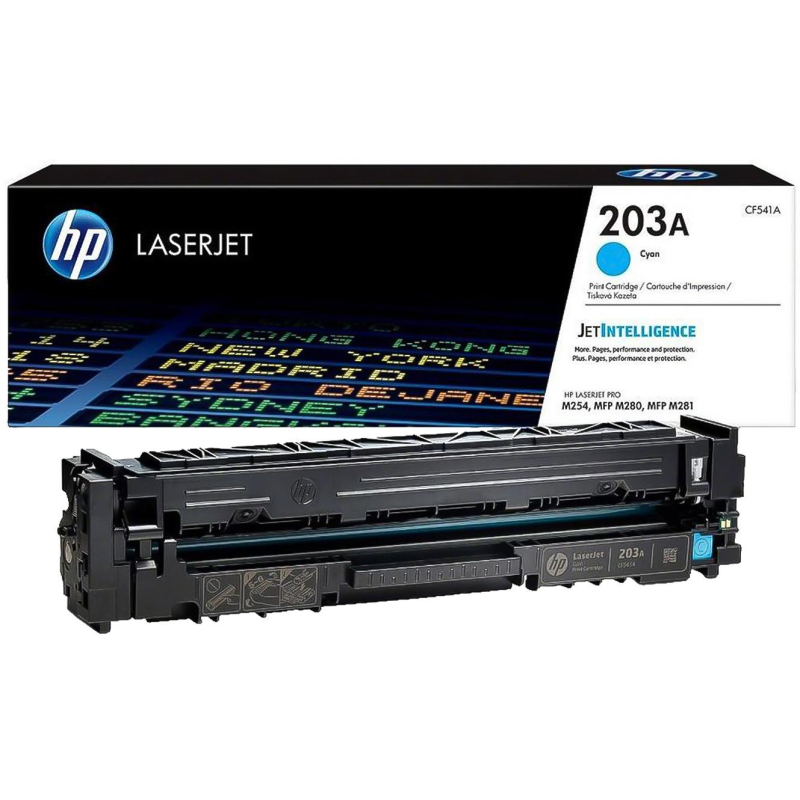   HP 203A CF541A .  CLJ Pro M254 MFP M280/281 