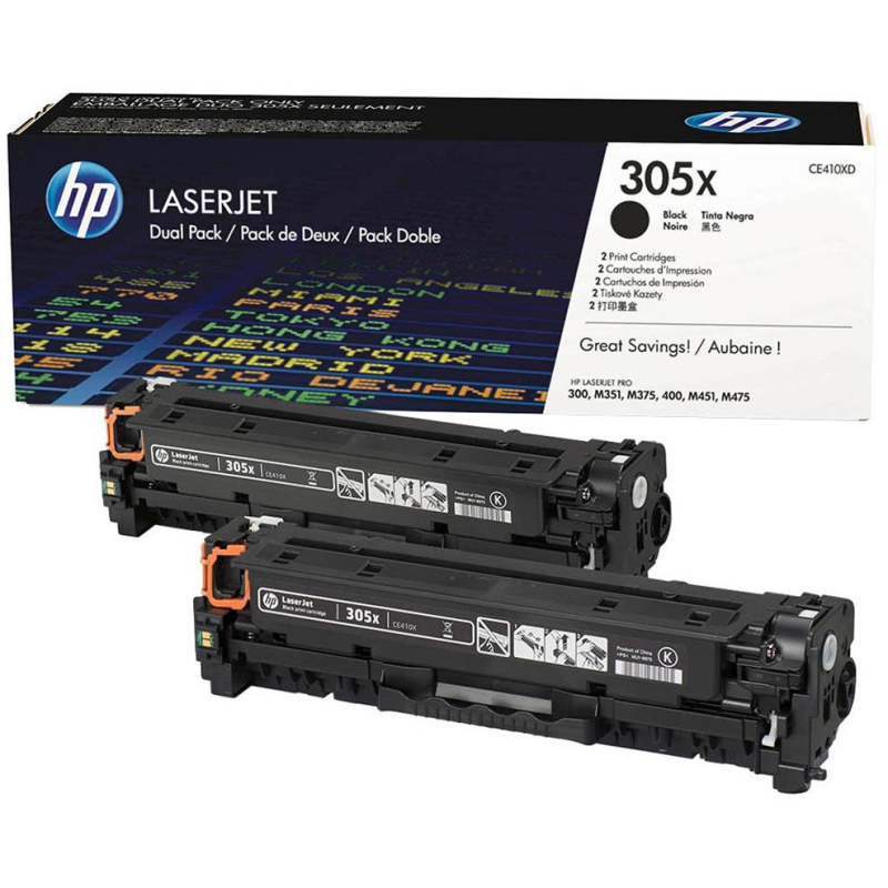   HP 305X CE410XD .  CLJ Pro 300 Color M351(2/) 