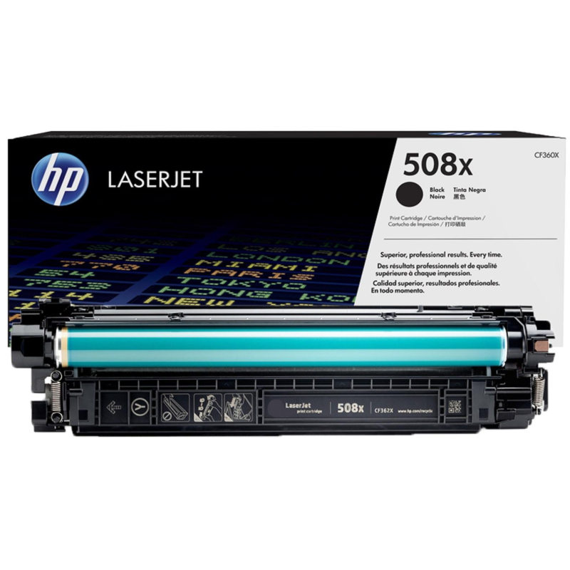   HP 508X CF360X . ..  CLJ M552/M553/M57 