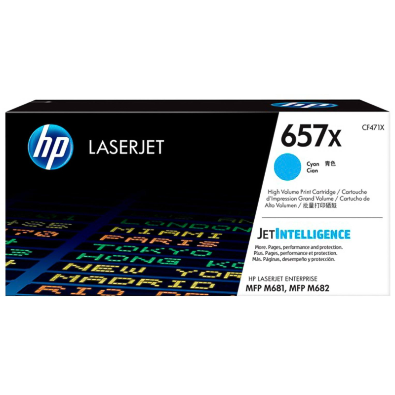   HP 657X CF471X . ..  M681dh 