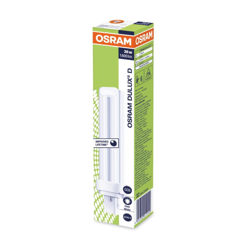     OSRAM CFL DULUX D 26W/840 G24D-3 