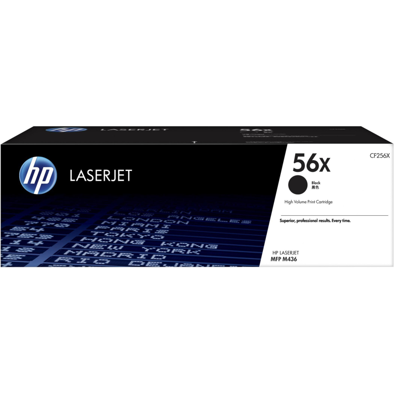 - HP 56X CF256X . ..  LJ MFP M436 