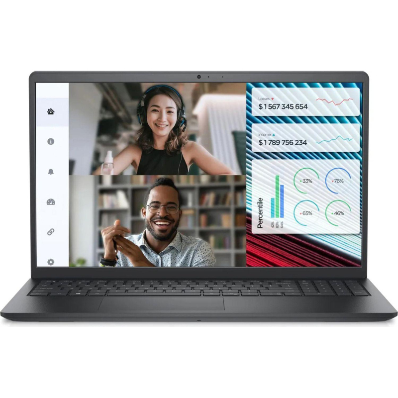  Dell Vostro 3520(3520-3850) i3 1215U/8Gb/512Gb SSD/15.6/Ubu/black 