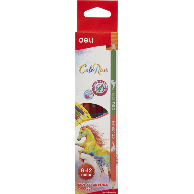   Deli EC00500 ColoRun  12/ 2 (6) 