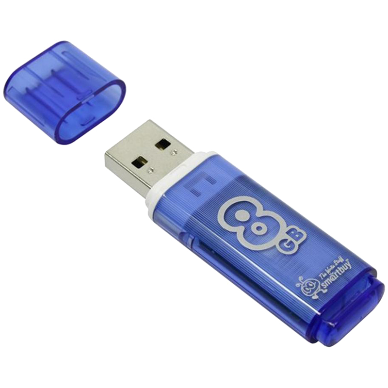  Smart Buy "Glossy"  8GB, USB 2.0 Flash Driv 
