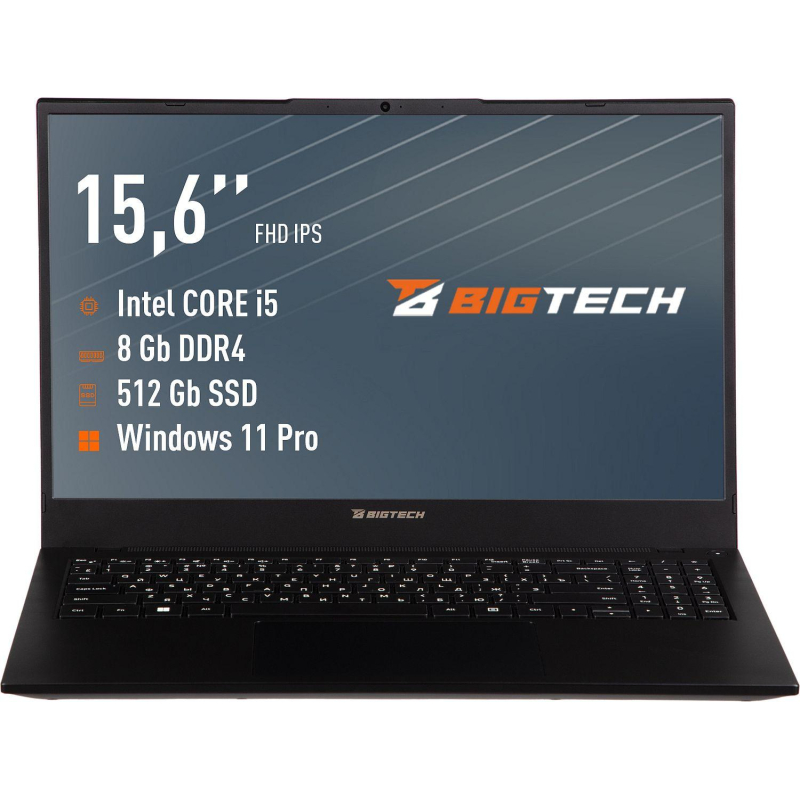  BigTech R157 (R157-I4A9W) i5-1235U/8Gb/512Gb SSD/15.6/W11P 