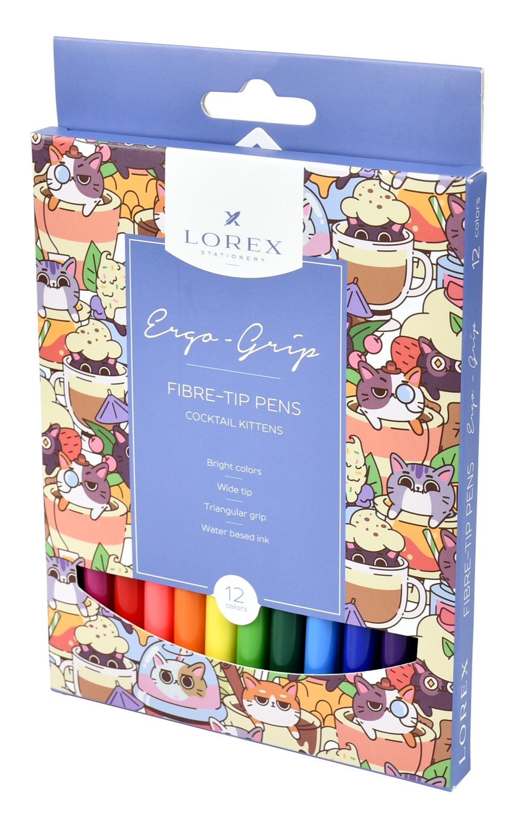  LOREX ERGO-GRIP COCKTAIL KITTENS  12 .  , ,   