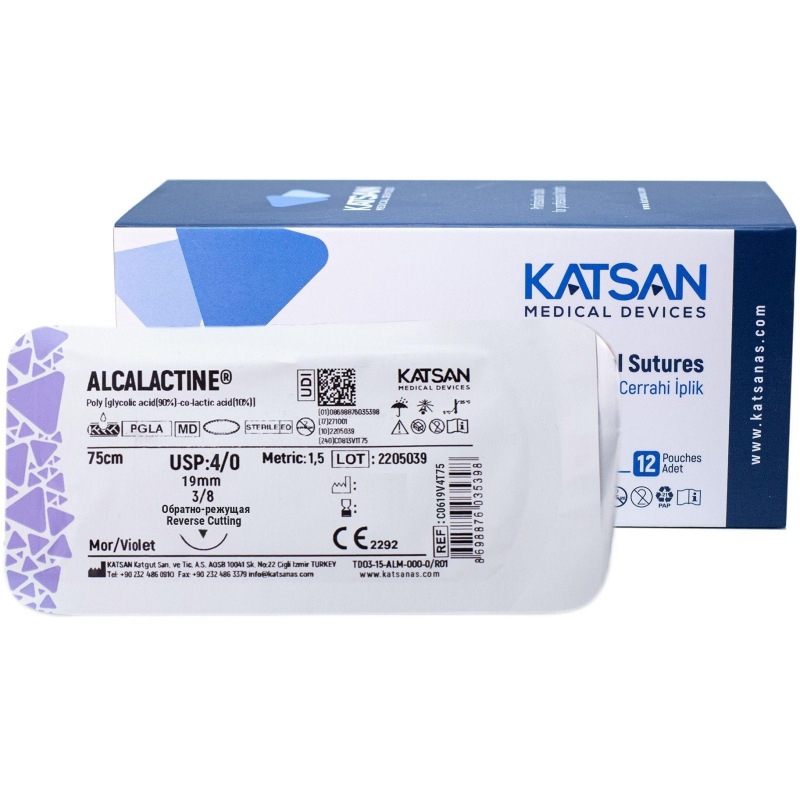   ALCALACTINE 4/0 19 3/8 REVERSE CUTTING -. 75 /12  