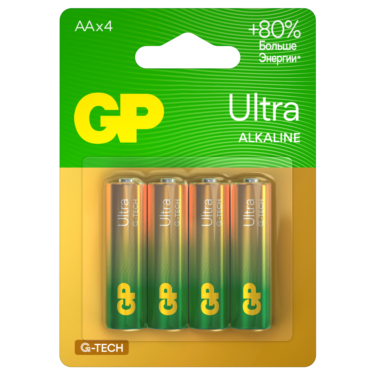  GP Ultra G-Tech AA (LR6) 15AU  