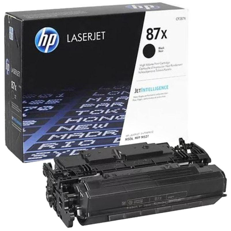   HP 87X CF287X . ..  LJ M506/M527 