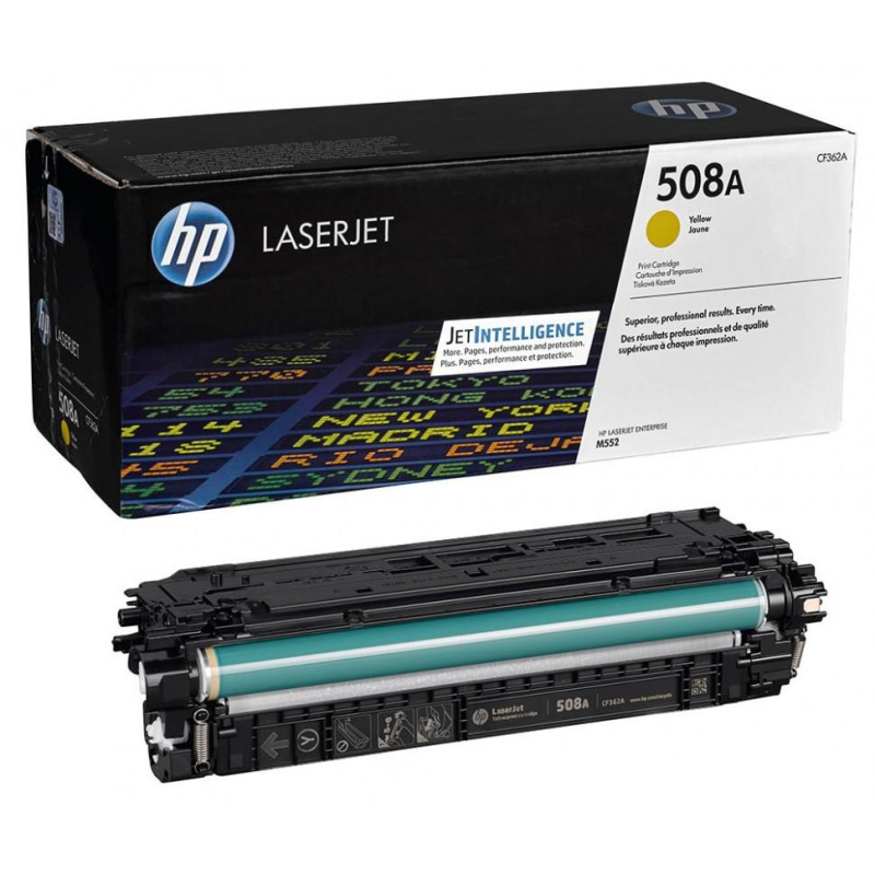   HP 508A CF362A .  CLJ Enterprise M552 