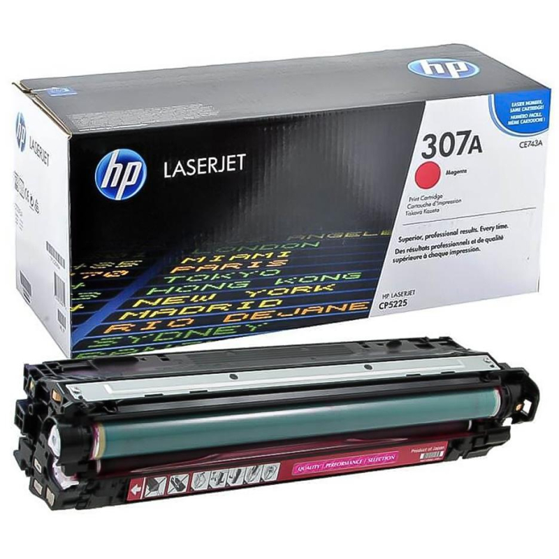   HP 307A CE743A .  CLJ CP5225 