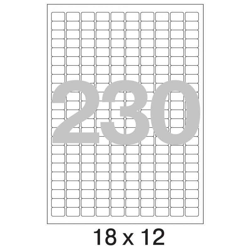  . ProMEGA Label BASIC 1812 /230.   4 50 