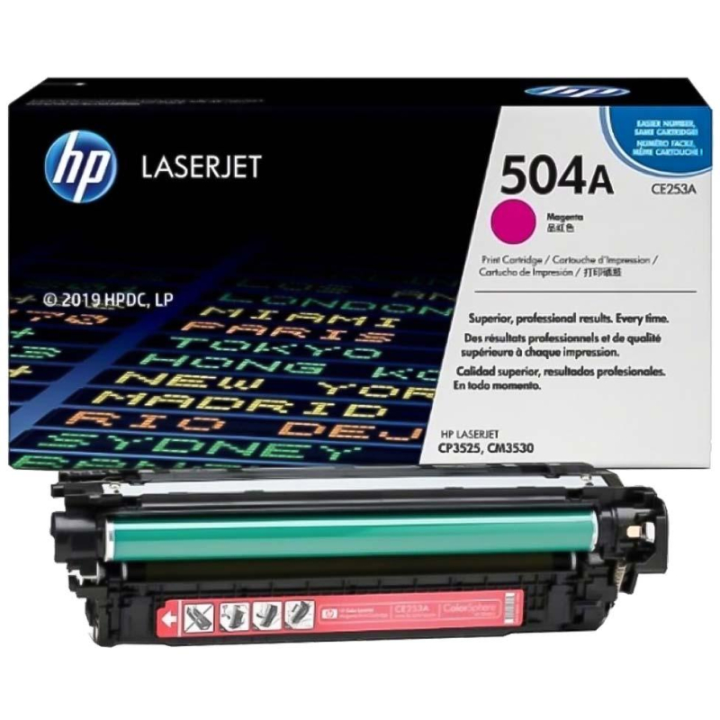   HP 504A CE253A .  LJ CP3525/CM3530 