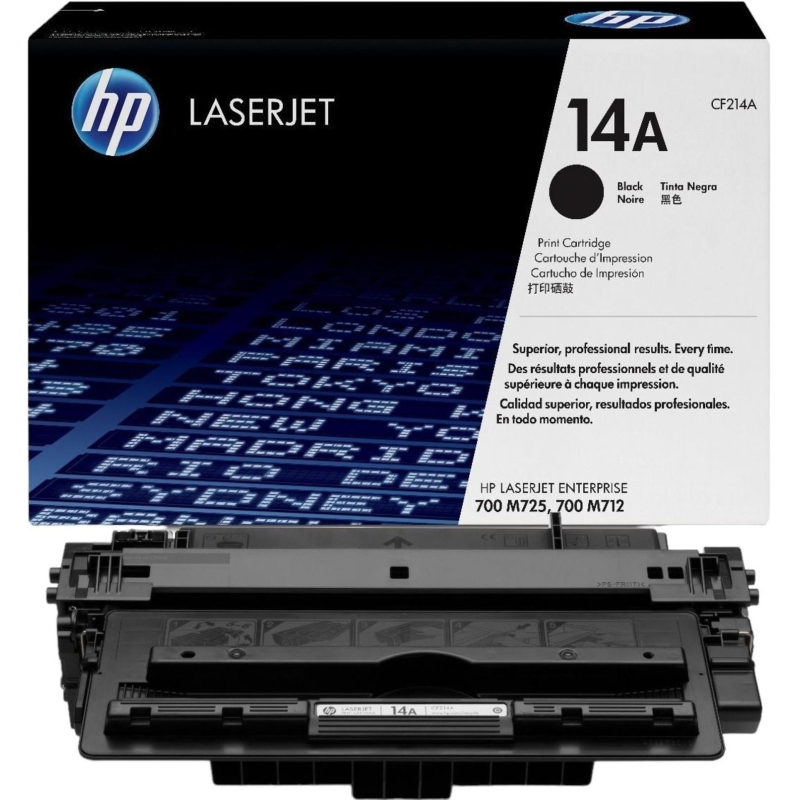   HP 14X CF214X . ..  LJ M712/725 