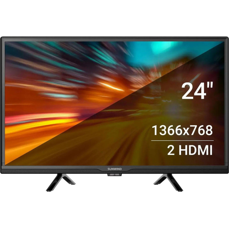  SunWind SUN-LED24XB203, HD Ready 