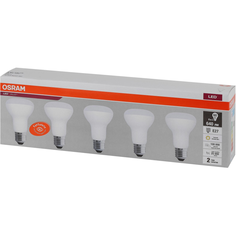   OSRAM LVR60 8SW/830 230V E27 (5 /) 