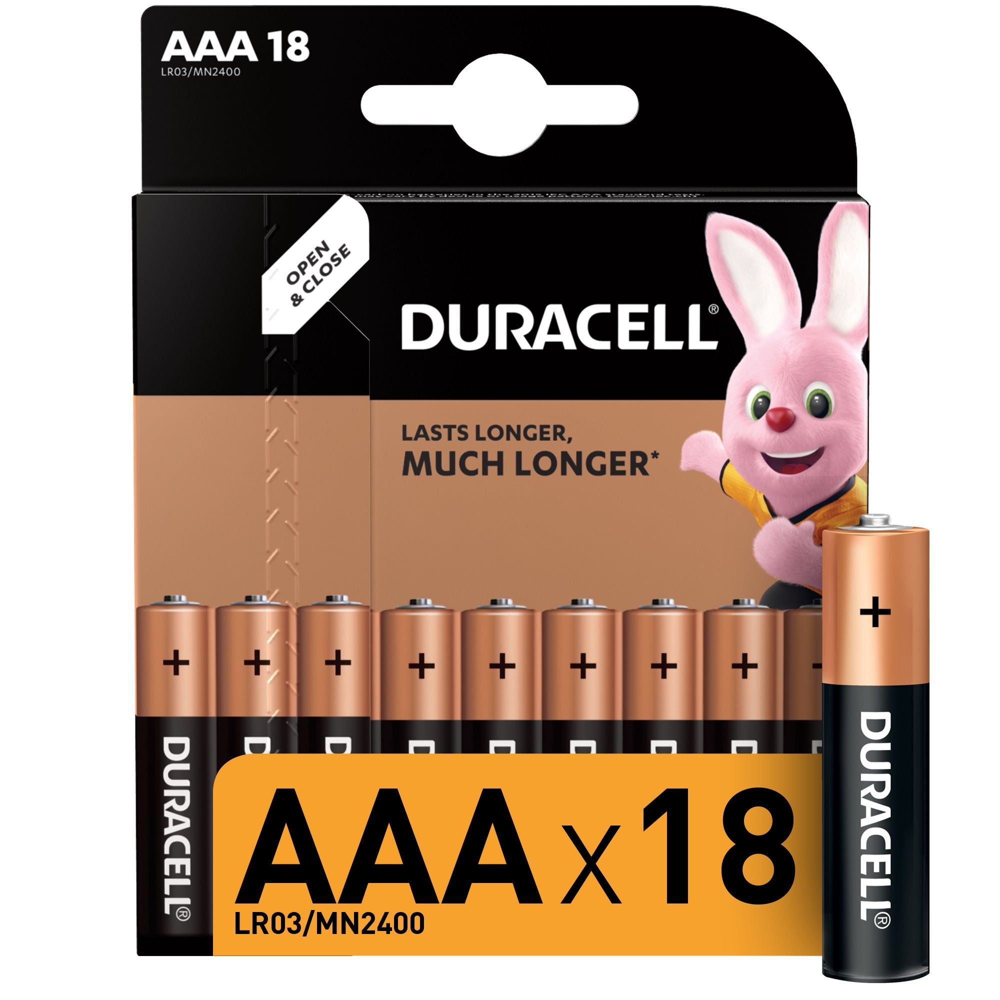  Duracell BASIC AAA LR03  1,5V 18 / 