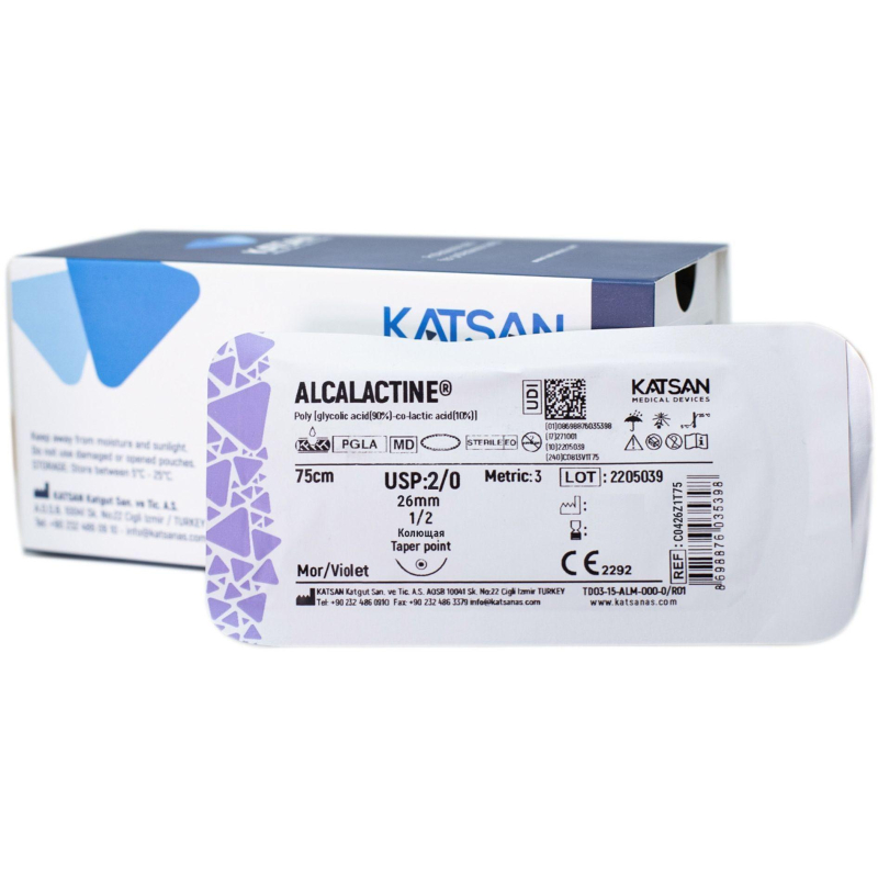   ALCALACTINE 2/0 26 1/2 TAPER POINT . 75  /12  