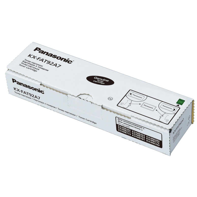 - Panasonic KX-FAT92A .  KX-MB262/263/283/763/773/783 