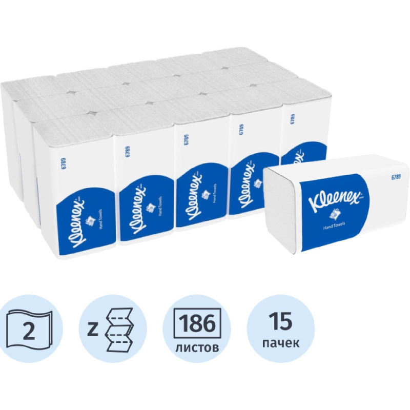   / KK Kleenex Interfold 2  186  15 .6789 