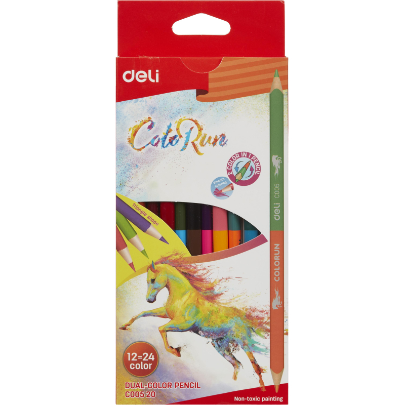   Deli EC00520 ColoRun  24/ 2 (12) 