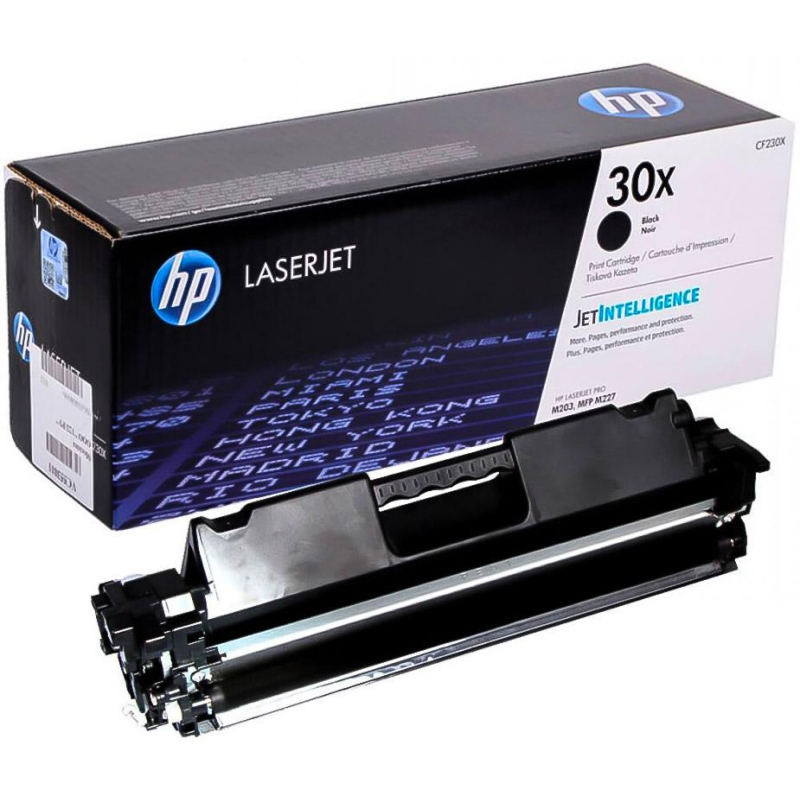 - HP 30X CF230X . ..  LJ Pro M203/M227 