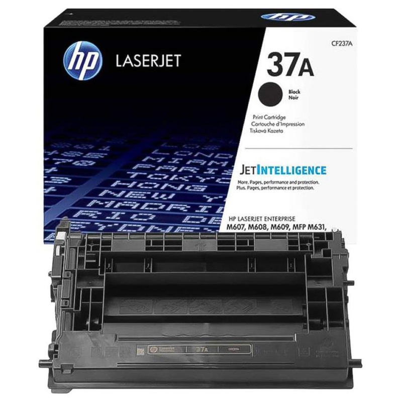   HP 37A CF237A .  M607n 