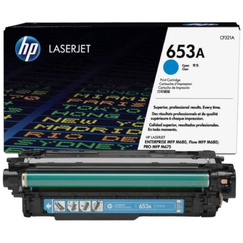   HP 653A CF321A .  HP LJ M680 