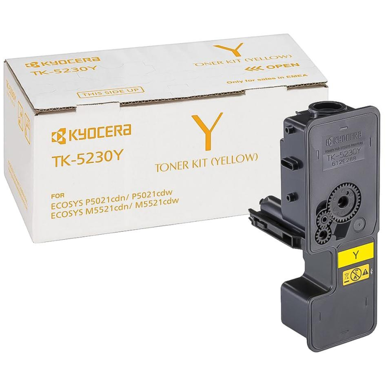 - Kyocera TK-5230Y (1T02R9ANL0) .  P5021cd/M5521cd 