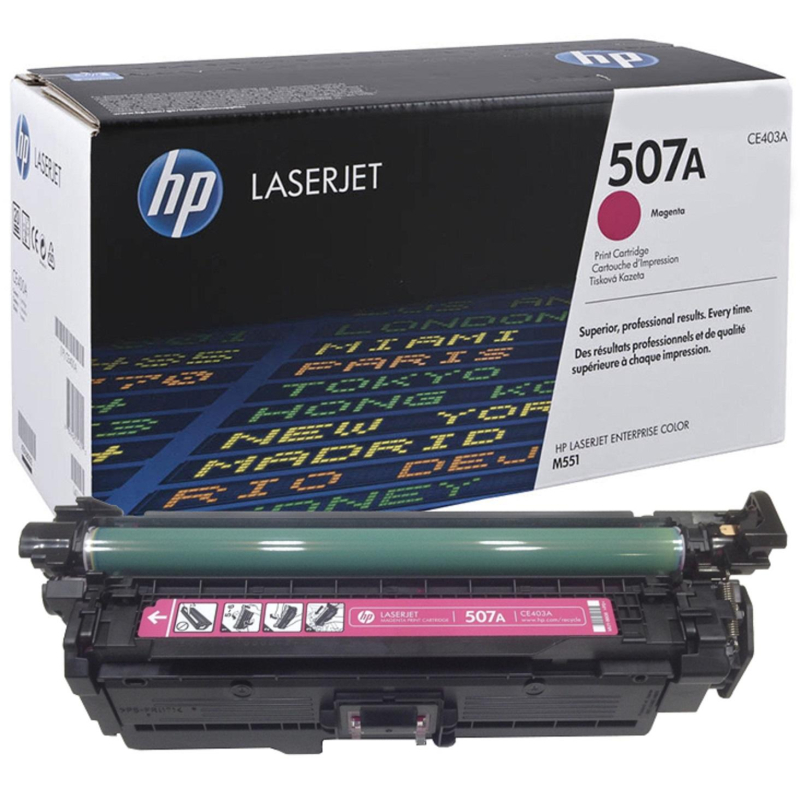   HP 507A CE403A .  CLJ M525/M551/M570/M571/M575 