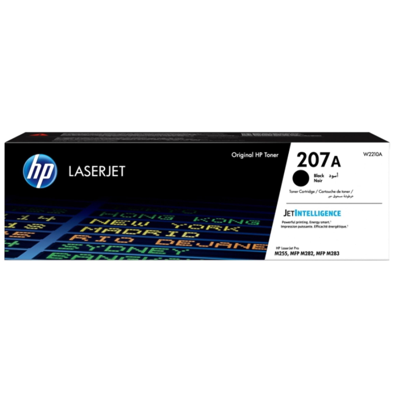   HP 207A W2210A .  LaserJet Pro M255/MFP M282/M283 