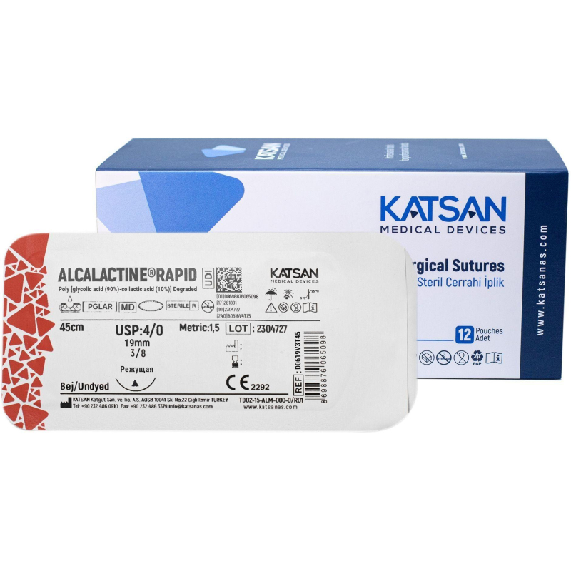   ALCALACTINE RAPID 4/0 19 3/8 CUTTING EDGE . 45 /24  